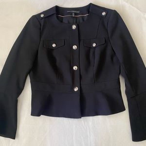 WHBM Short Black Blazer